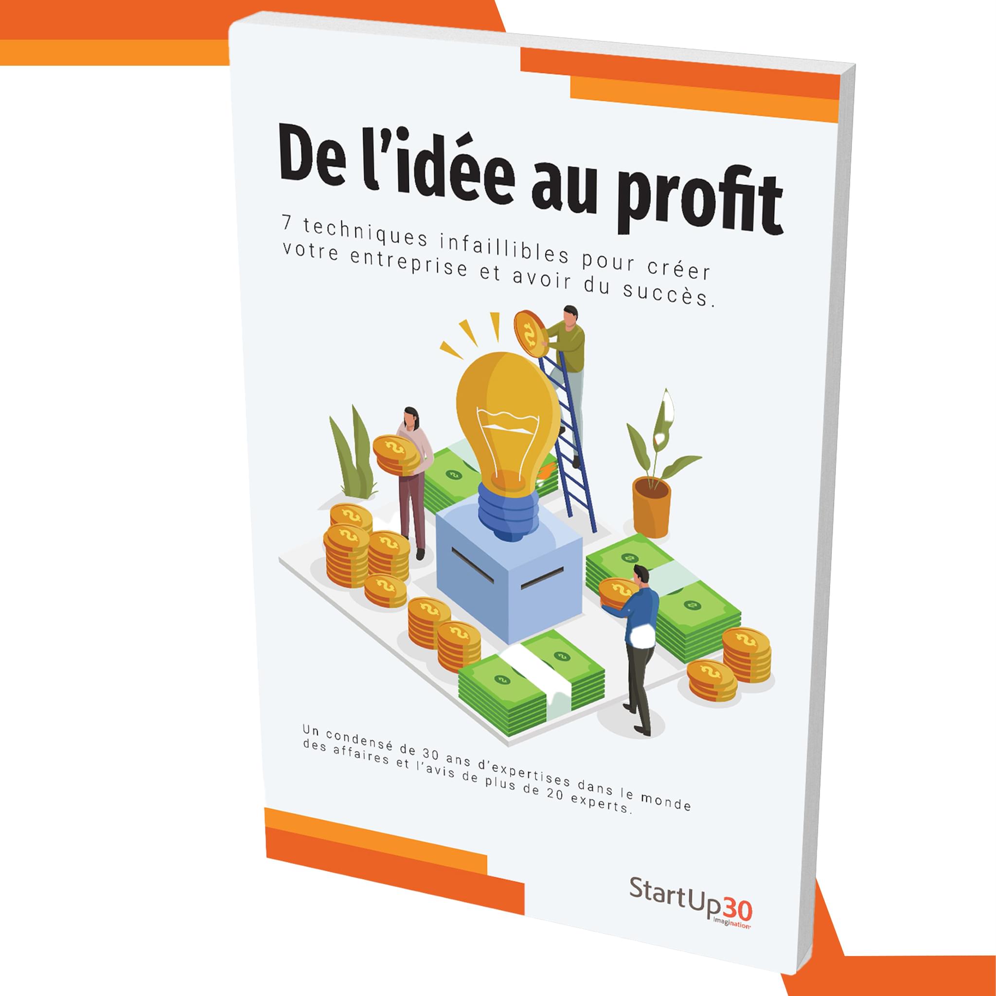 Ebook de l'idée au profit - StartUp30